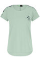 SCOTT Tricou de ciclism cu mânecă scurtă - TRAIL FLOW DRI SS W - verde deschis
