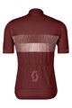 SCOTT Tricou de ciclism cu mânecă scurtă - TEAM 10 - bordo