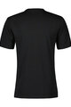 SCOTT Tricou de ciclism cu mânecă scurtă - TEE DRI POCKET SS - negru