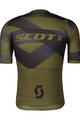 SCOTT Tricou de ciclism cu mânecă scurtă - PREMIUM CLIMBER - verde