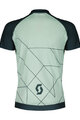 SCOTT Tricou de ciclism cu mânecă scurtă - RC TEAM SS JR - verde deschis