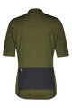 SCOTT Tricou de ciclism cu mânecă scurtă - GRAVEL MERINO - verde