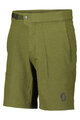 SCOTT Pantaloni scurți de ciclism fără bretele - Gravel - verde