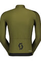 SCOTT Tricou de cilism pentru iarnă cu mânecă lungă - PRO WARM - verde