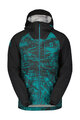 SCOTT jachetă impermeabilă - TRAIL STORM WP - negru/verde
