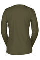 SCOTT Tricou de ciclism cu mânecă lungă de vară - TRAIL VERTIC LS W - verde