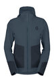 SCOTT Jachetă rezistentă la vânt de ciclism - EXPLORAIR SOFTSHELL SL W - albastru