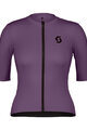 SCOTT Tricou de ciclism cu mânecă scurtă - TRAINING - mov