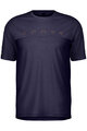 SCOTT Tricou de ciclism cu mânecă scurtă - DEFINED MERINO SS - mov