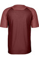 SCOTT Tricou de ciclism cu mânecă scurtă - DEFINED MERINO SS - roșu