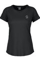 SCOTT Tricou de ciclism cu mânecă scurtă - DEFINED TECH SS W - negru