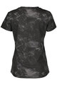 SCOTT Tricou de ciclism cu mânecă scurtă - DRI TIE DYE W - negru