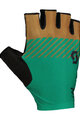 SCOTT Mănuși de ciclism fără degete - RC TEAM SF - maro/verde/negru