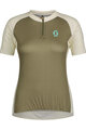 SCOTT Tricou de ciclism cu mânecă scurtă - ENDURANCE 20 W - verde/alb