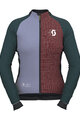 SCOTT Jachetă rezistentă la vânt de ciclism - RC PRO WARM GTX WS-REMIX W - verde/roșu/gri