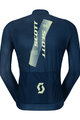 SCOTT Tricou de ciclism cu mânecă lungă de vară - RC PRO - albastru/galben