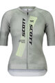 SCOTT Tricou de ciclism cu mânecă scurtă - RC PRO W - gri/galben