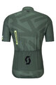 SCOTT Tricou de ciclism cu mânecă scurtă - RC ENDURANCE - verde