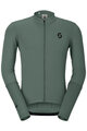 SCOTT Tricou de ciclism cu mânecă lungă de vară - ENDURANCE - verde