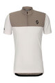 SCOTT Tricou de ciclism cu mânecă scurtă - ENDURANCE LT - alb/gri