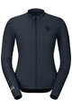 SCOTT Tricou de ciclism cu mânecă lungă de vară - ENDURANCE W - albastru