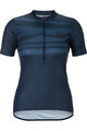 SCOTT Tricou de ciclism cu mânecă scurtă - ENDURANCE LT W - albastru
