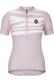 SCOTT Tricou de ciclism cu mânecă scurtă - ENDURANCE LT W - roz