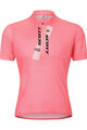 SCOTT Tricou de ciclism cu mânecă scurtă - JUNIOR - roz/alb