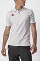 CASTELLI Tricou de ciclism cu mânecă scurtă - RACE DAY POLO - alb