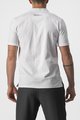 CASTELLI Tricou de ciclism cu mânecă scurtă - RACE DAY POLO - alb