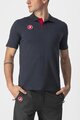 CASTELLI Tricou de ciclism cu mânecă scurtă - RACE DAY POLO - negru