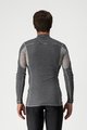 CASTELLI Tricou de ciclism cu mânecă lungă - FLANDERS WARM - gri