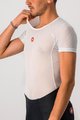 CASTELLI Tricou de ciclism cu mânecă scurtă - PRO ISSUE - alb