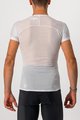 CASTELLI Tricou de ciclism cu mânecă scurtă - PRO ISSUE - alb