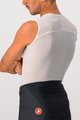 CASTELLI Tricou de ciclism fără mâneci - PRO ISSUE - alb