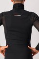 CASTELLI Tricou de ciclism cu mânecă lungă - FLANDERS WARM NECK - negru