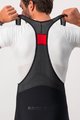CASTELLI Pantaloni de ciclism 3/4 cu bretele - TUTTO NANO - negru