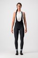 CASTELLI Pantaloni de ciclism lungi cu bretele - TUTTO NANO W - negru