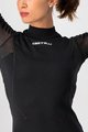 CASTELLI Tricou de ciclism cu mânecă lungă - FLANDERS 2 W WARM - negru