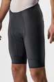 CASTELLI Pantaloni scurți de ciclism fără bretele - COMPETIZIONE - negru