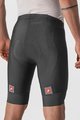 CASTELLI Pantaloni scurți de ciclism fără bretele - ENTRATA - negru