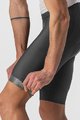 CASTELLI Pantaloni scurți de ciclism fără bretele - ENTRATA - negru