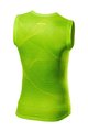 CASTELLI Tricou de ciclism fără mâneci - PRO MESH - galben