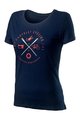 CASTELLI Tricou de ciclism cu mânecă scurtă - SARTA TEE - albastru