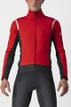 CASTELLI Jachetă termoizolantă de ciclism - ALPHA ROS 2 - roșu