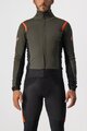 CASTELLI Jachetă termoizolantă de ciclism - ALPHA ROS 2 - verde