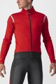 CASTELLI Jachetă termoizolantă de ciclism - ALPHA ROS 2 LIGHT - roșu