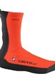 CASTELLI Încălzitoare pantofi de ciclism - INTENSO UL - portocaliu/roșu