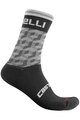 CASTELLI Șosete clasice de ciclism - CUBI W 15 - gri