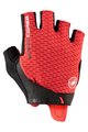 CASTELLI Mănuși de ciclism fără degete - ROSSO CORSA PRO - roșu